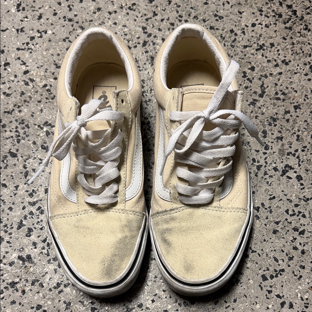 VANS Old Skool Vanilla Custard - Women’s 8.0 / Men’s 6.5